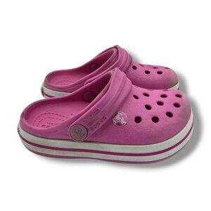 Crocs Crocband Clog Child 6 Pink‎ Slip on